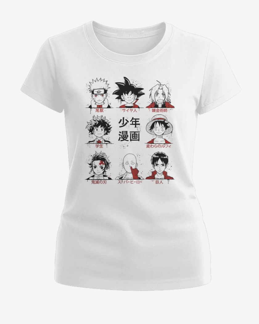 Polera de Mujer Shonen