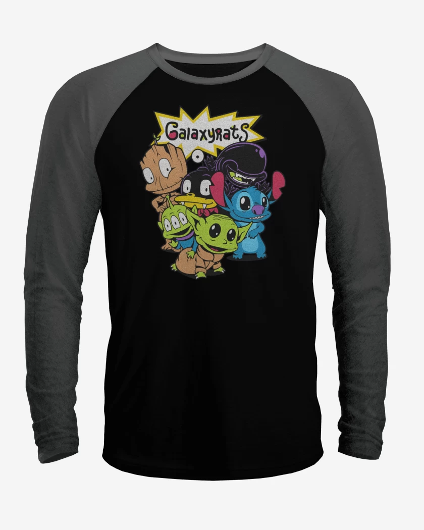 Polera Raglan Galaxyrats