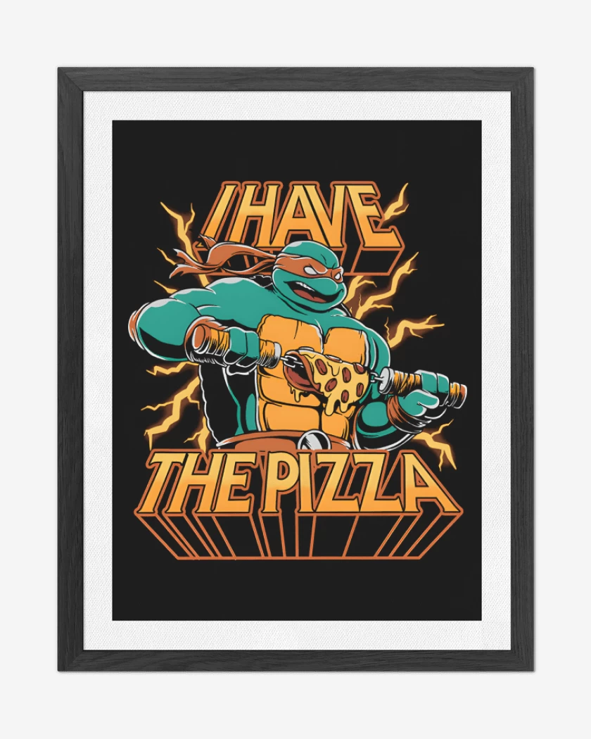 Cuadro decorativo Negro de I Have THE PIZZA!