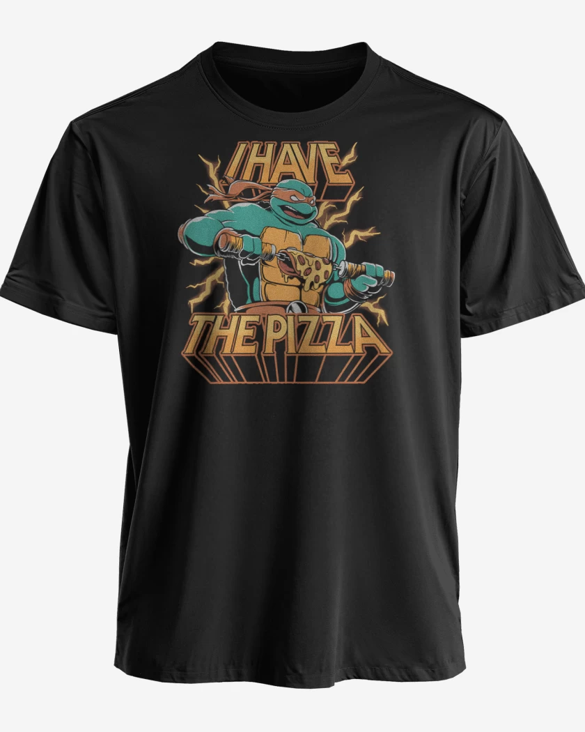 Polera premium Negro de I Have THE PIZZA!