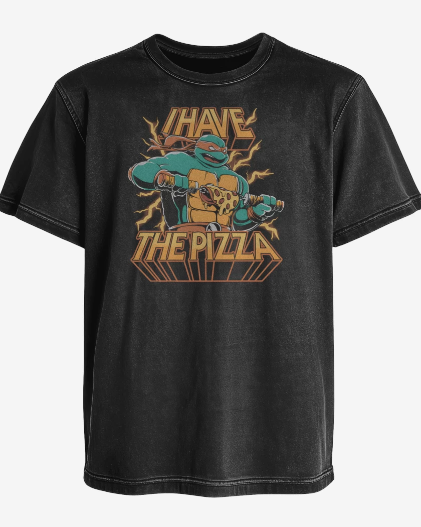 Polera desgastada I Have THE PIZZA!