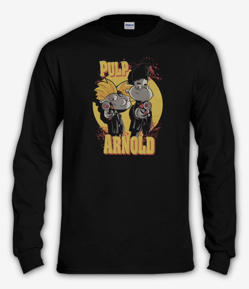 Polera manga larga Negro de Pulp Arnold