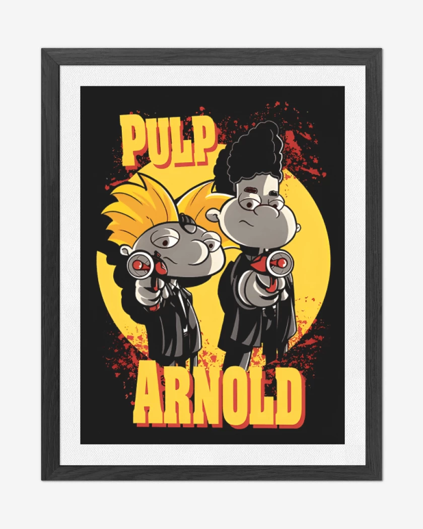 Cuadro decorativo Negro de Pulp Arnold