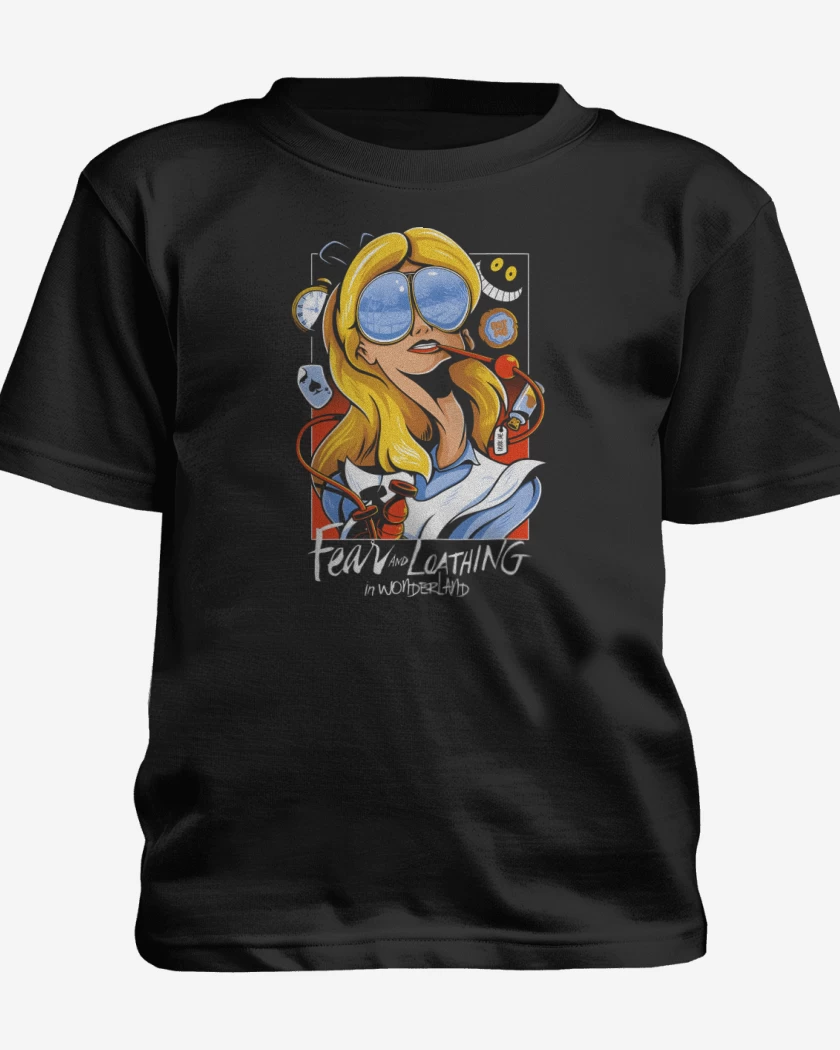 Polera de niño Fear And Loathing in Wonderland 