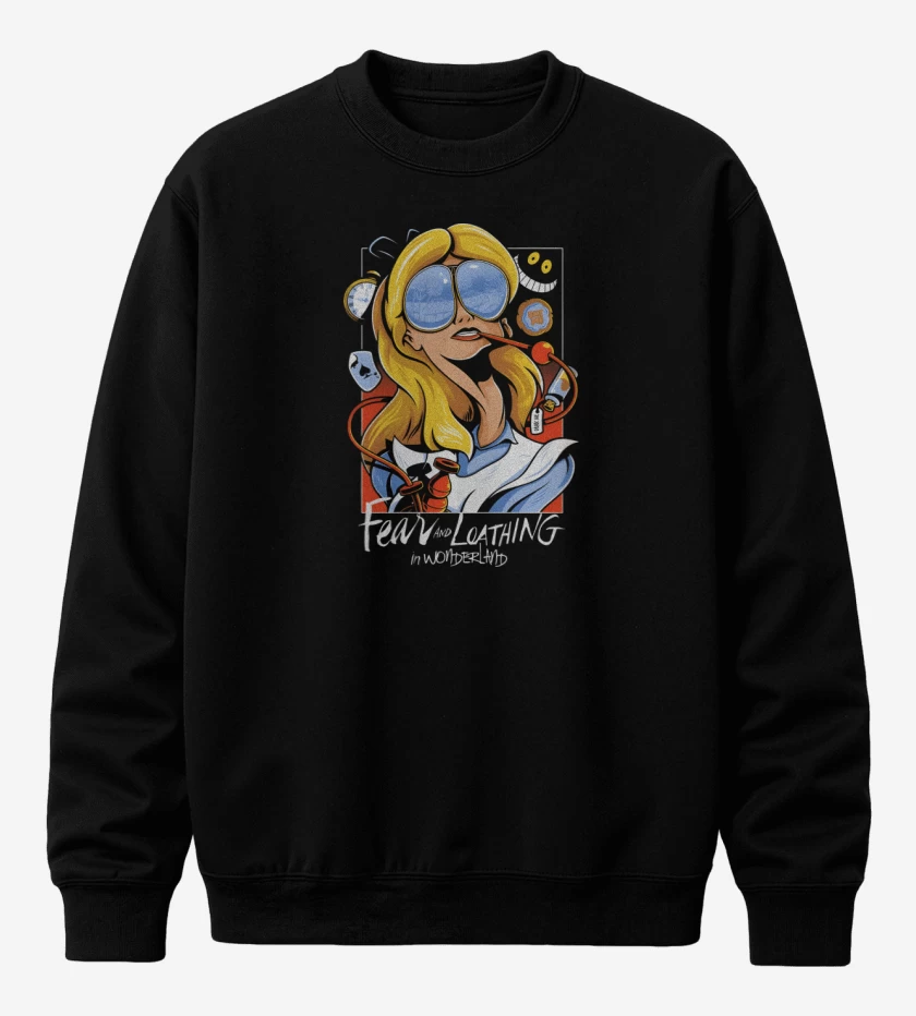 Poleron polo Fear And Loathing in Wonderland 