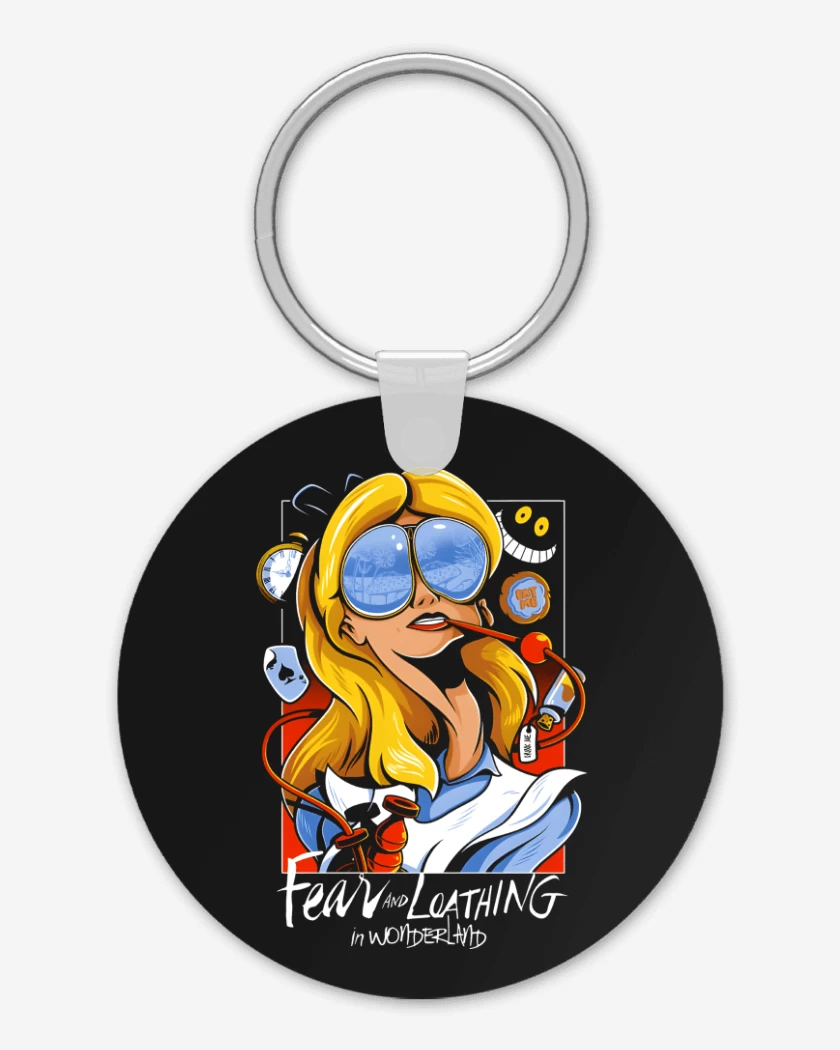 Llavero Fear And Loathing in Wonderland 