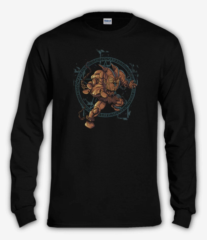 Polera manga larga Negro de Exodia
