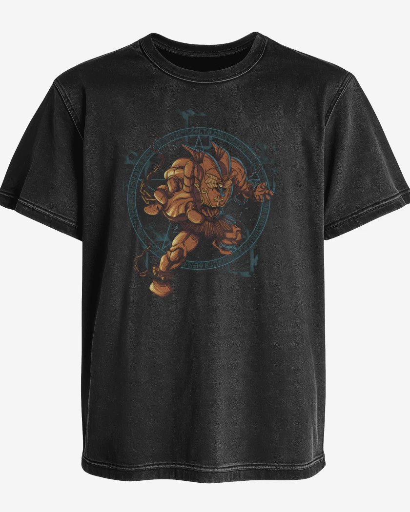 Polera desgastada Exodia