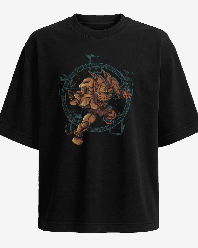 Polera Oversize Negro de Exodia