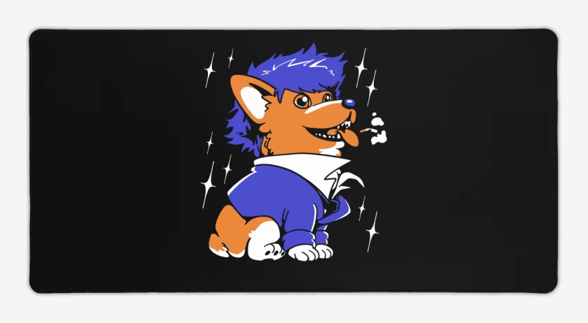 Mouse pad Gamer Space Corgiboy
