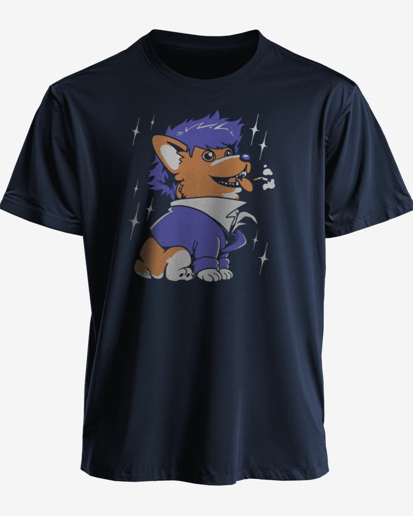 Polera Space Corgiboy