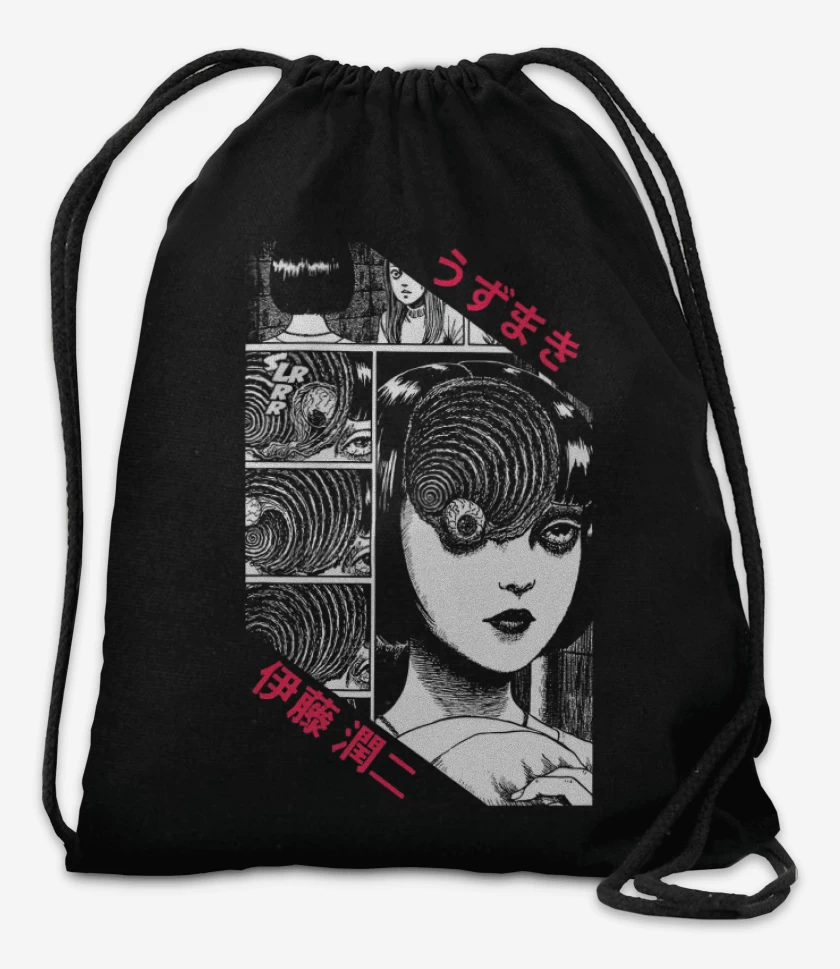 Mochila Negro de Uzumaki 