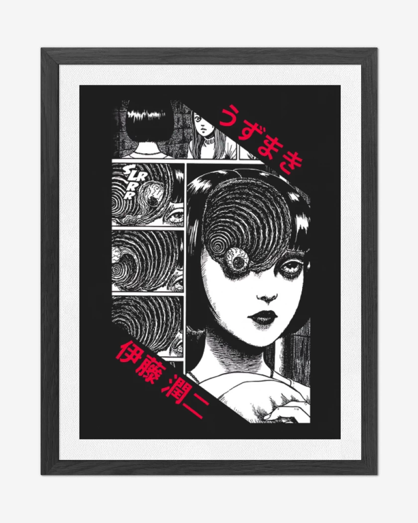 Cuadro decorativo Negro de Uzumaki 