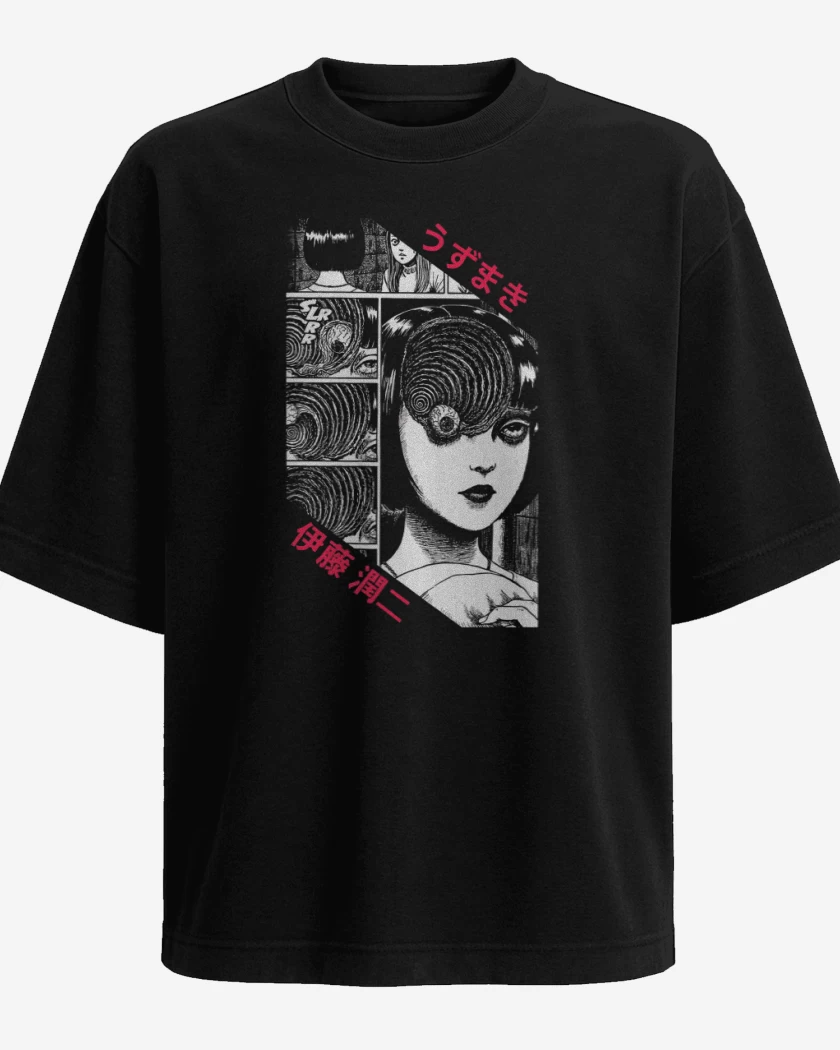 Polera Oversize Uzumaki 