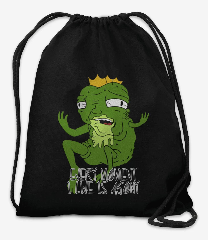 Mochila Negro de Every Moment I Live is Agony