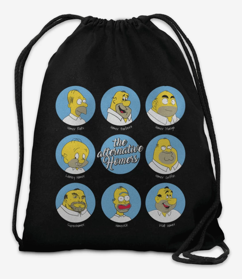 Mochila Negro de Homeroverse