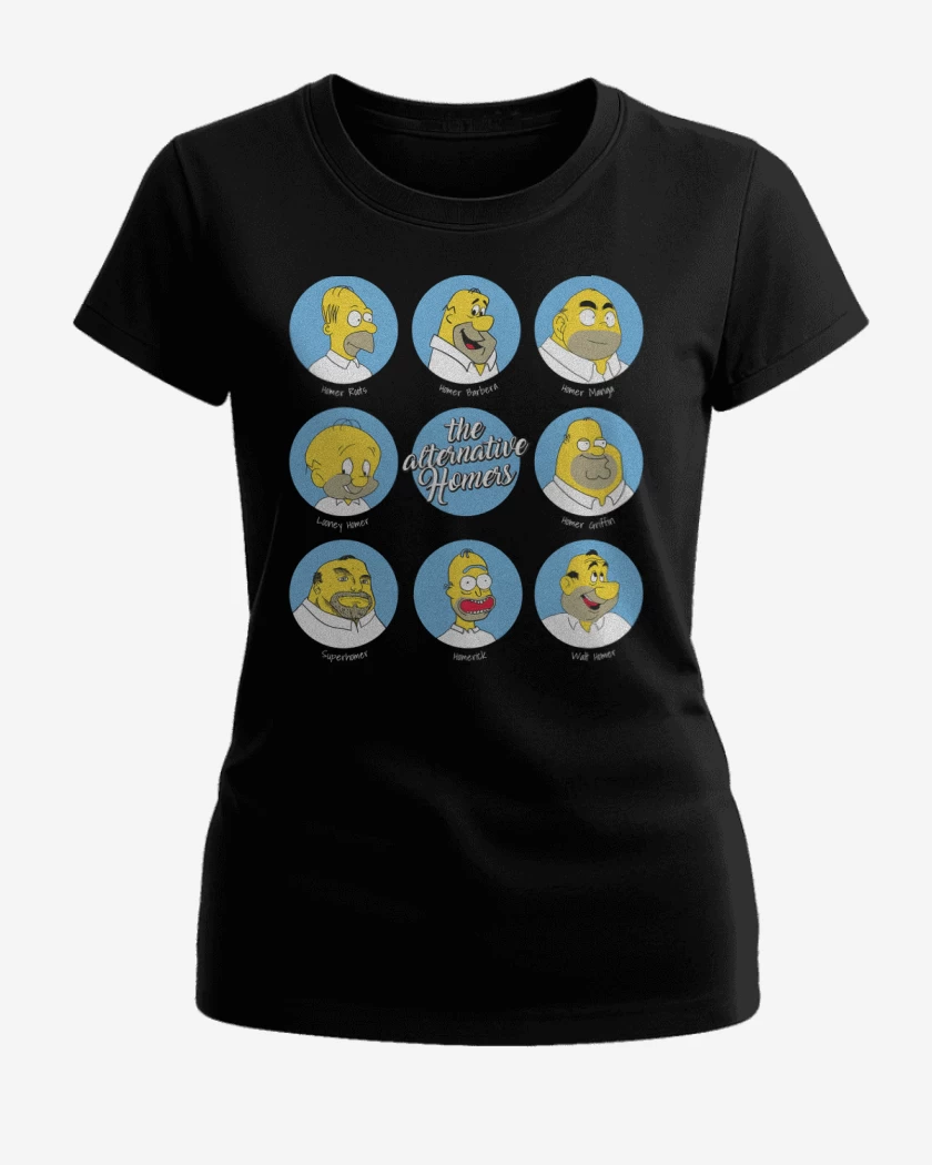 Polera de Mujer Negro de Homeroverse