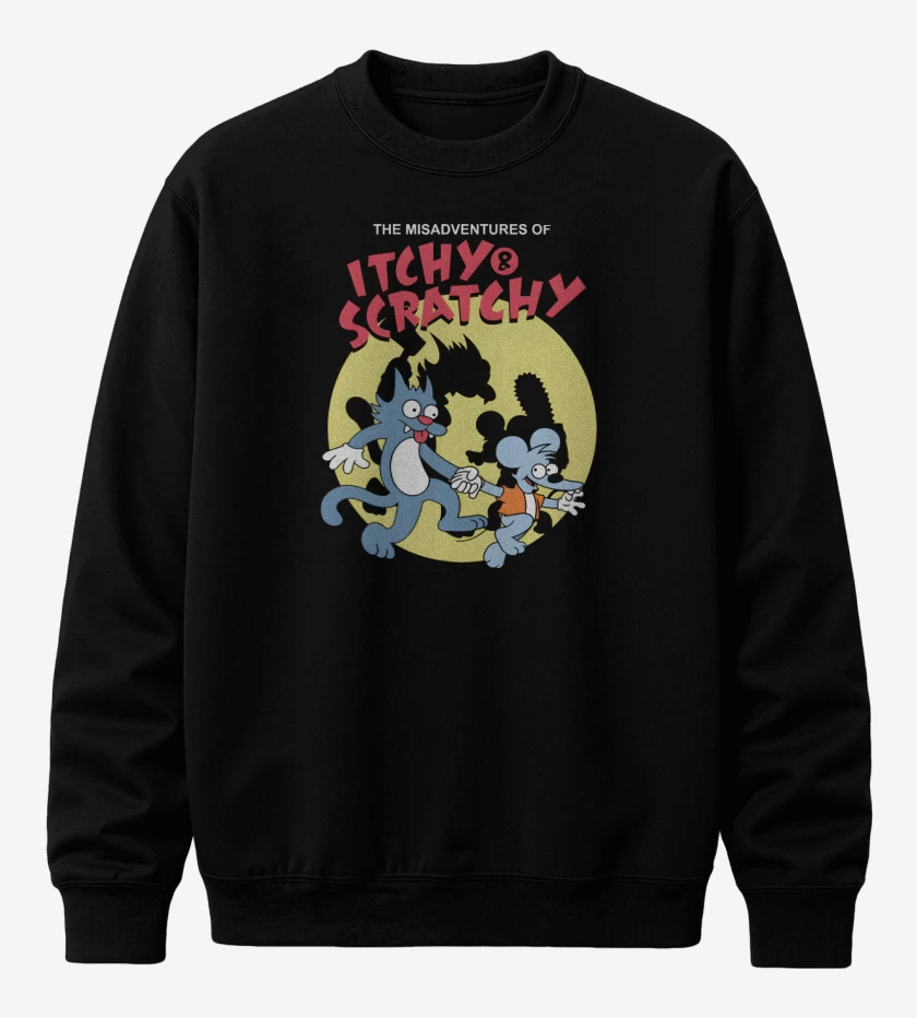 Poleron polo Negro de Las Desventuras de Tomy & Daly