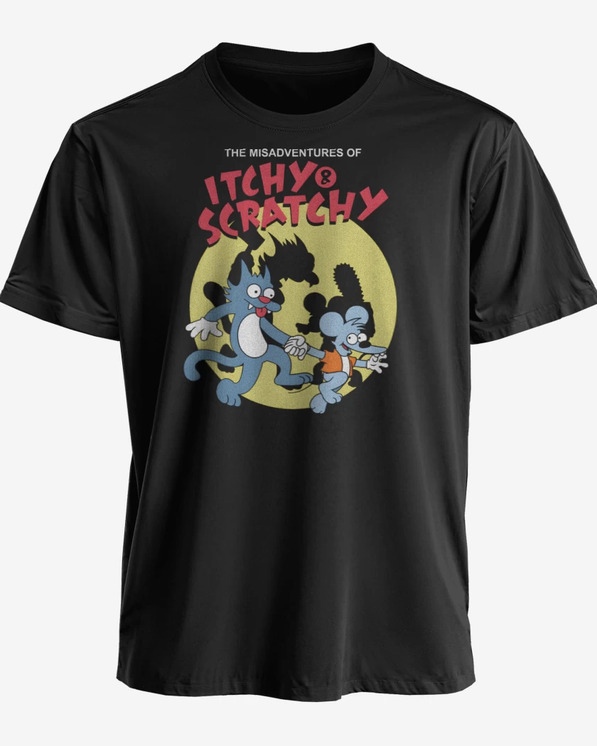 Polera premium Negro de Las Desventuras de Tomy & Daly