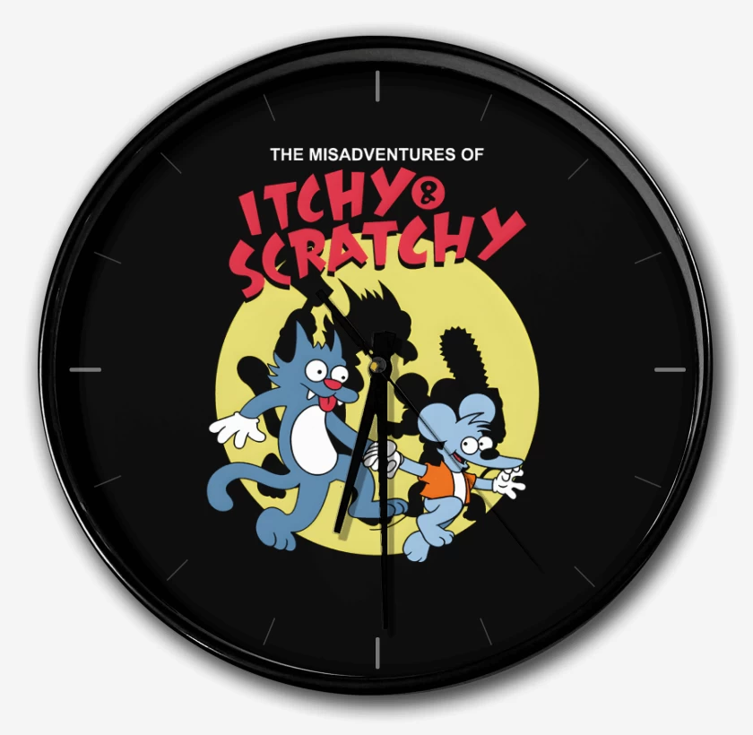 Reloj Negro de Las Desventuras de Tomy & Daly