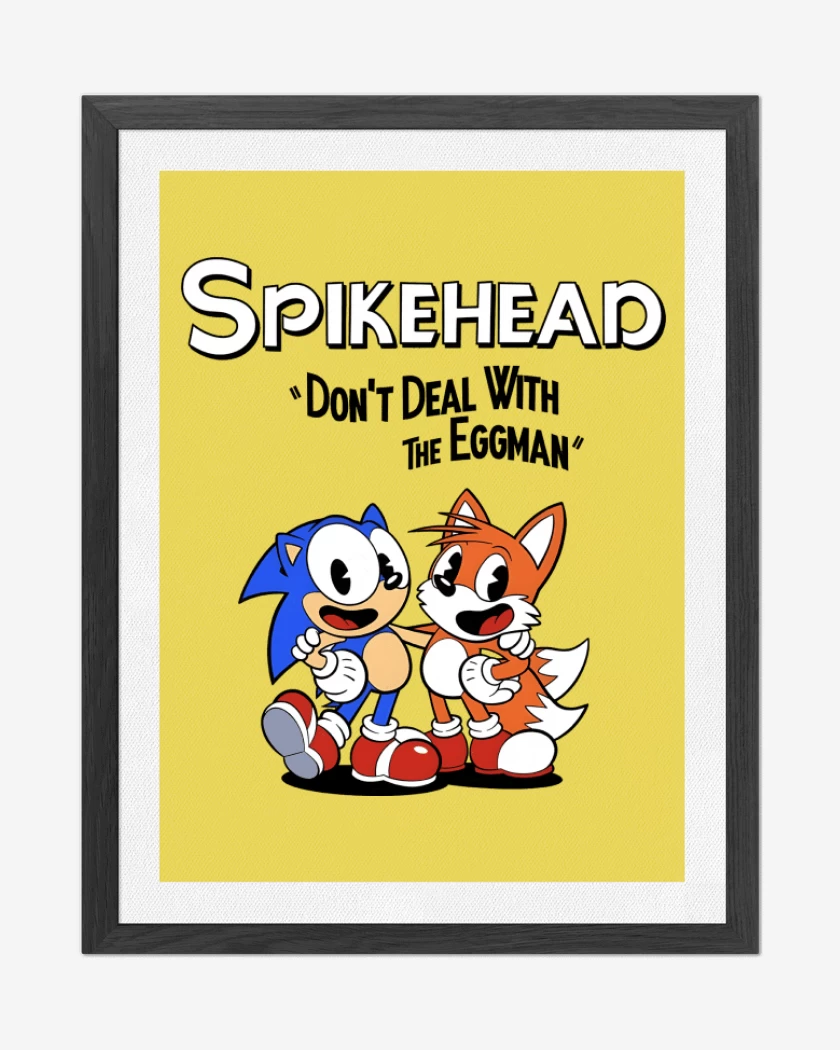Cuadro decorativo Amarillo de Spikehead