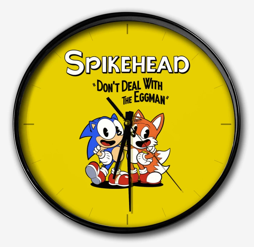 Reloj Amarillo de Spikehead