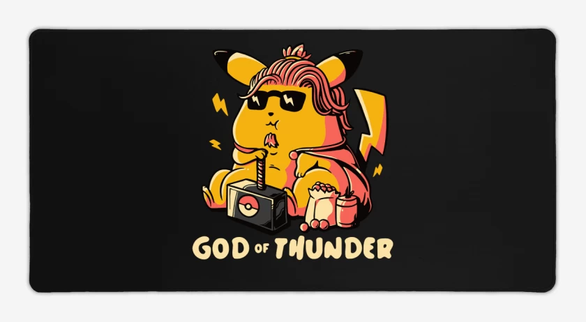 Mouse pad Gamer Dios del Trueno