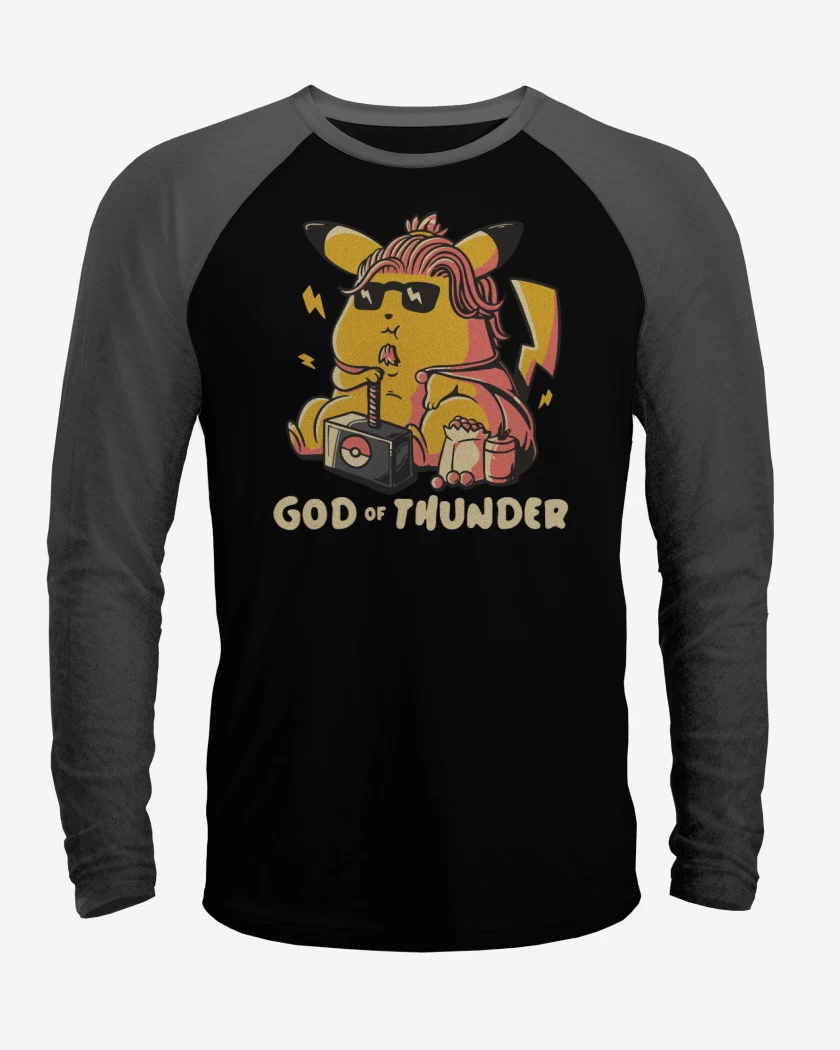 Polera Raglan Dios del Trueno