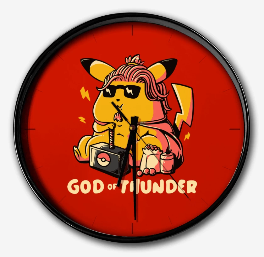 Reloj Rojo de Dios del Trueno