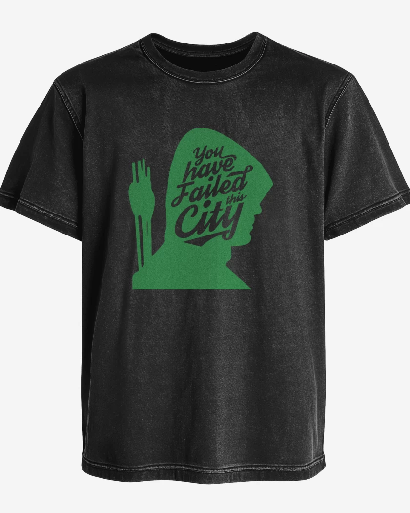 Polera desgastada Arrow - You Have Failed