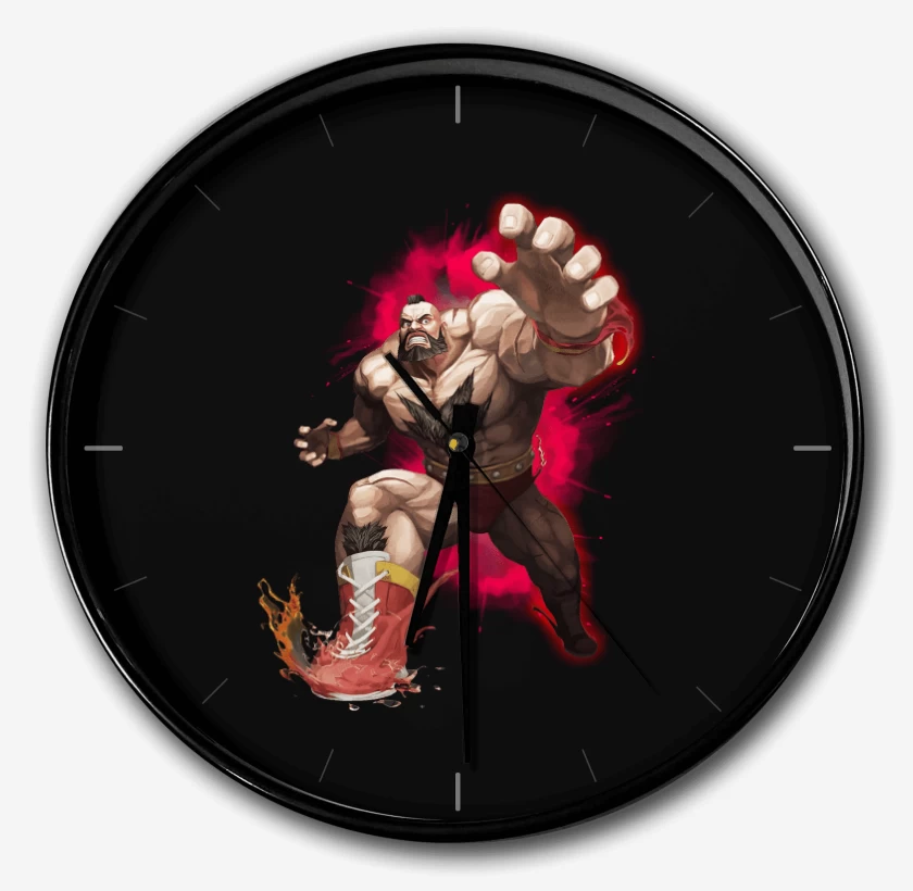 Reloj Negro de Zangief