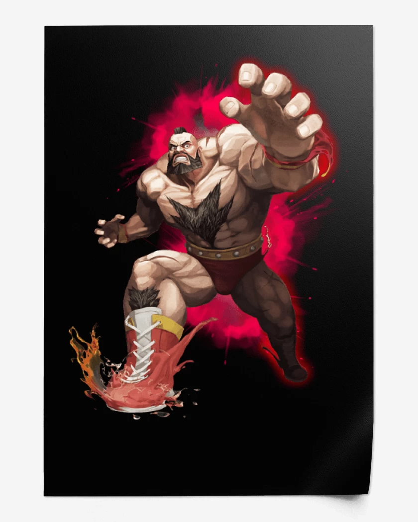 Print Zangief