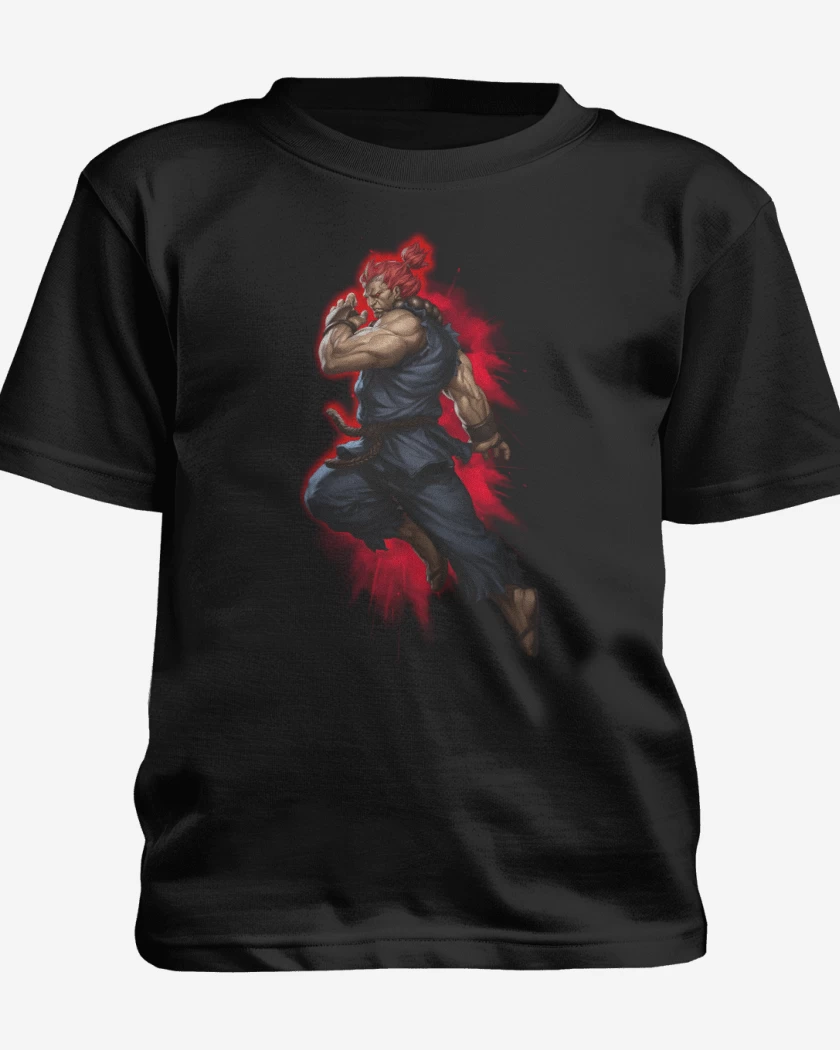 Polera de niño Negro de Akuma