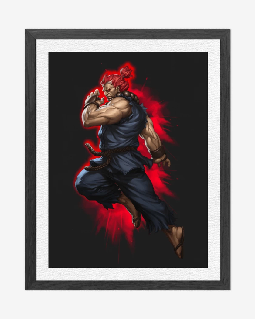 Cuadro decorativo Akuma