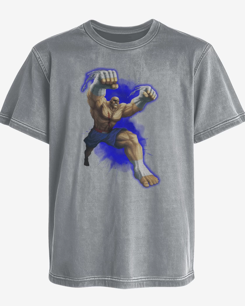 Polera desgastada Sagat