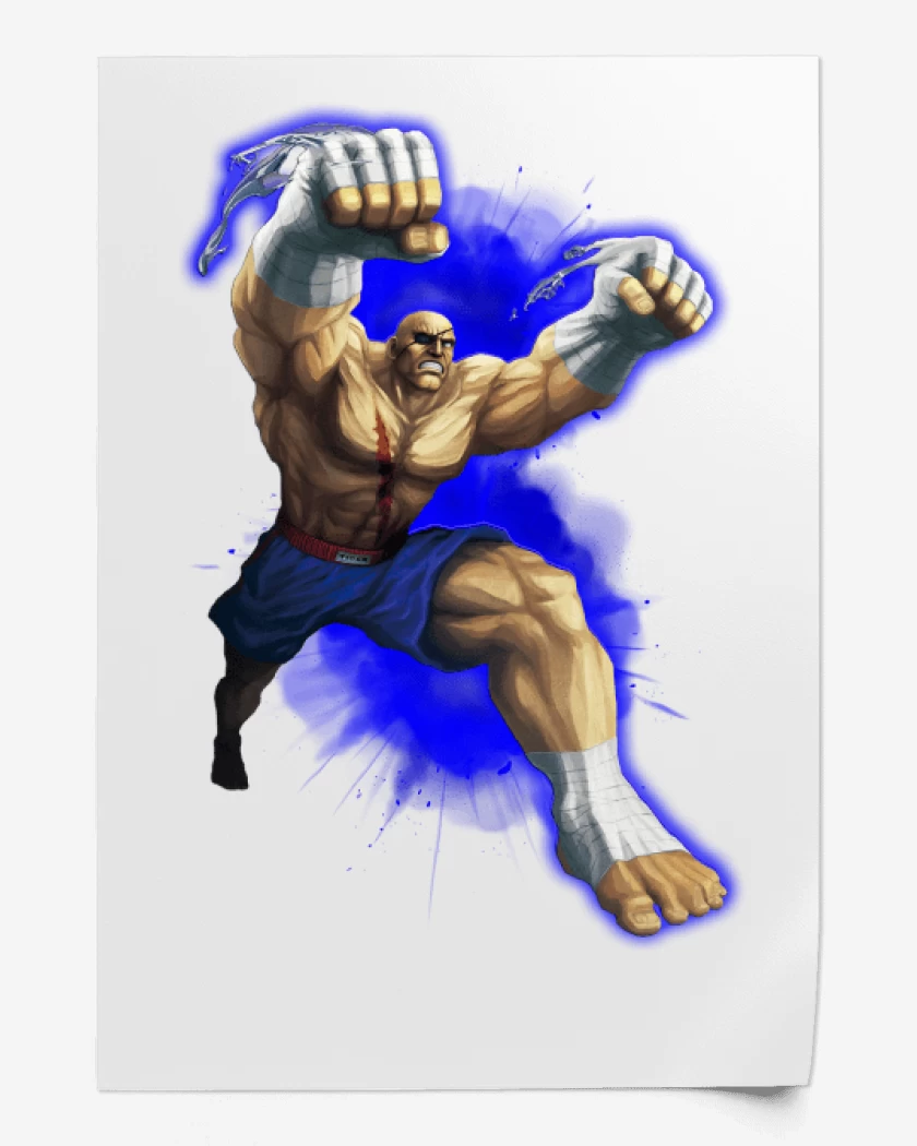 Print Sagat