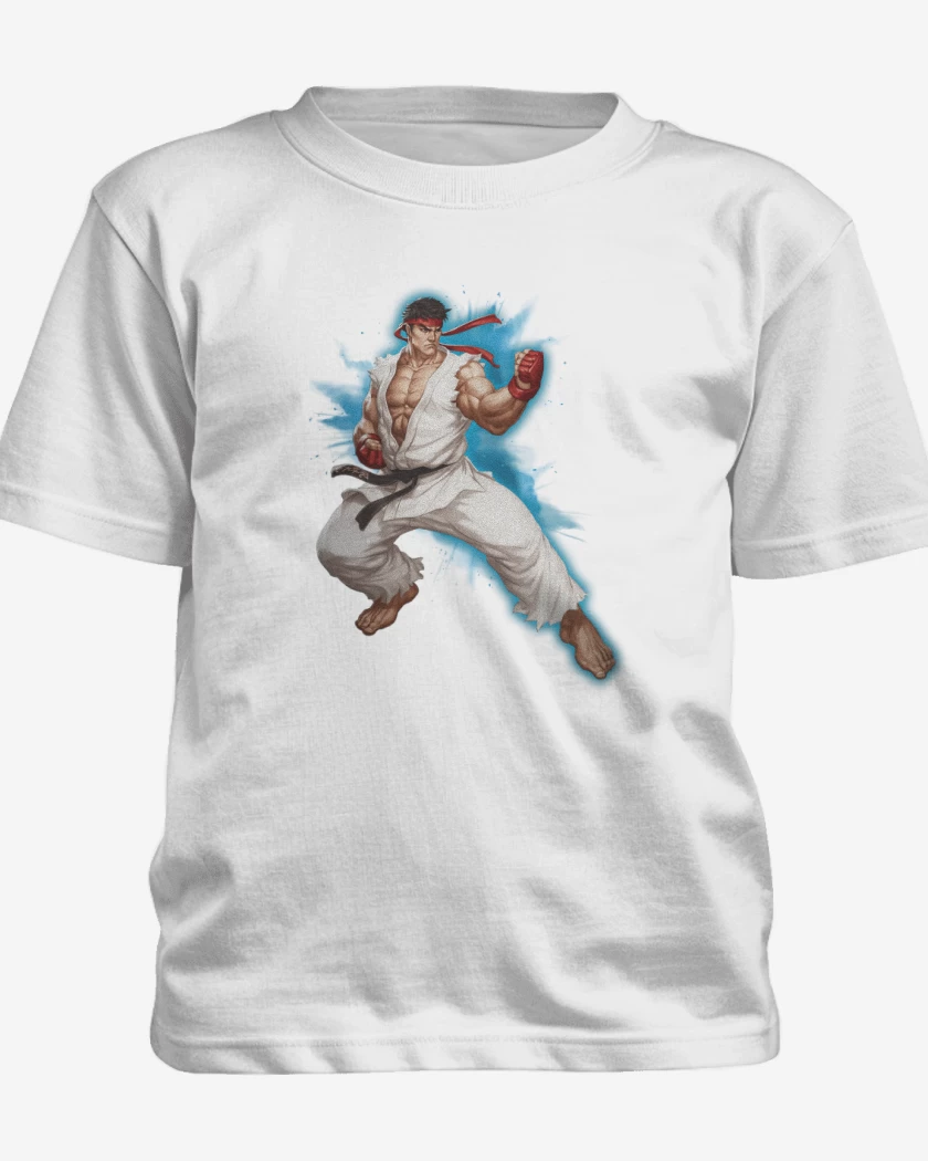 Polera de niño Blanco de Ryu