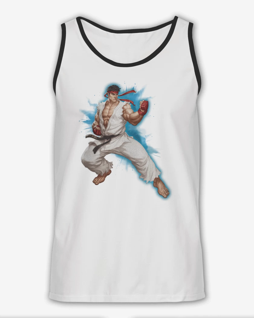 Sudadera Blanco de Ryu