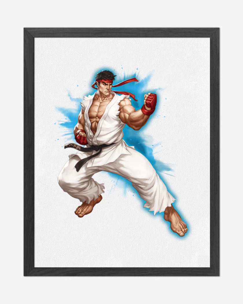 Cuadro decorativo Blanco de Ryu