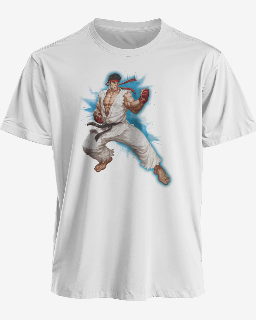 Polera premium Blanco de Ryu