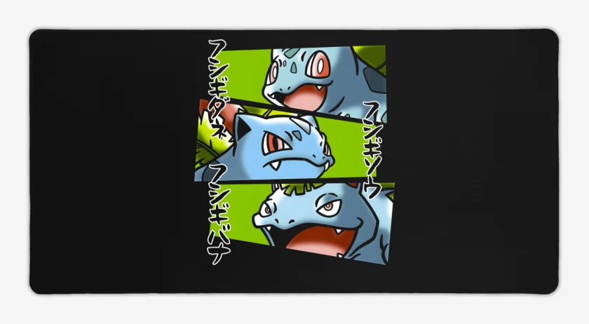 Mouse pad Gamer Negro de Tipo Planta Definitivo