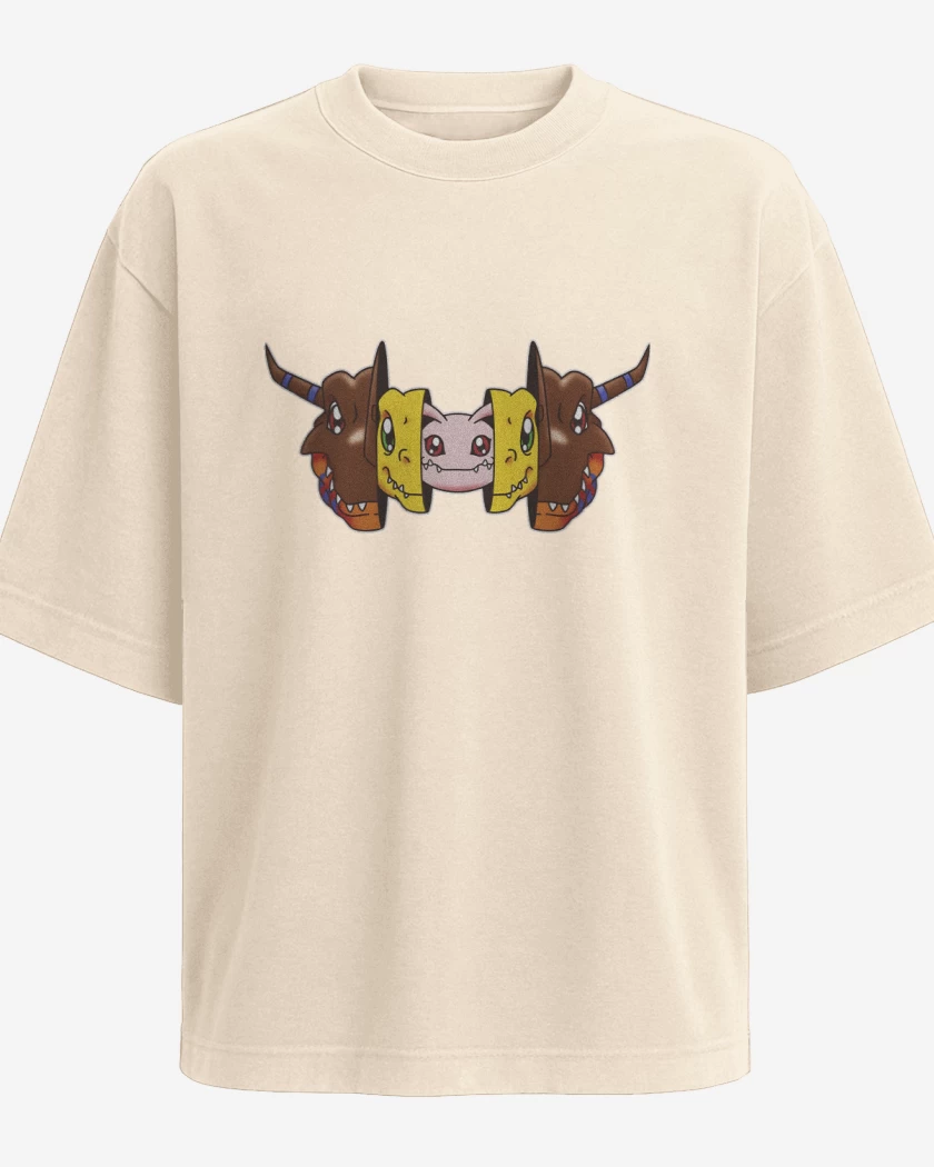 Polera Oversize Beige de Valor Digital