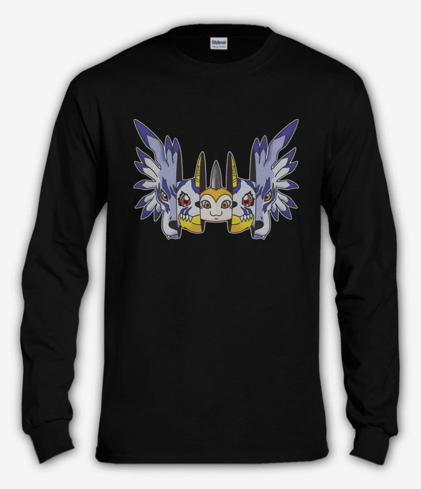 Polera manga larga Negro de Amistad Digital