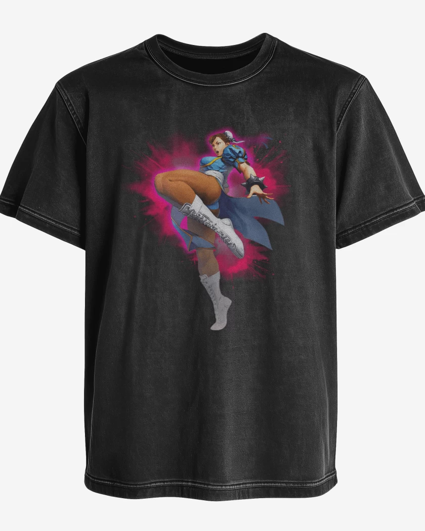 Polera desgastada Chu lii