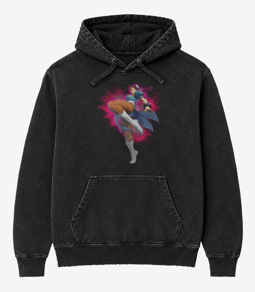 Poleron Canguro Acid Wash Chu lii