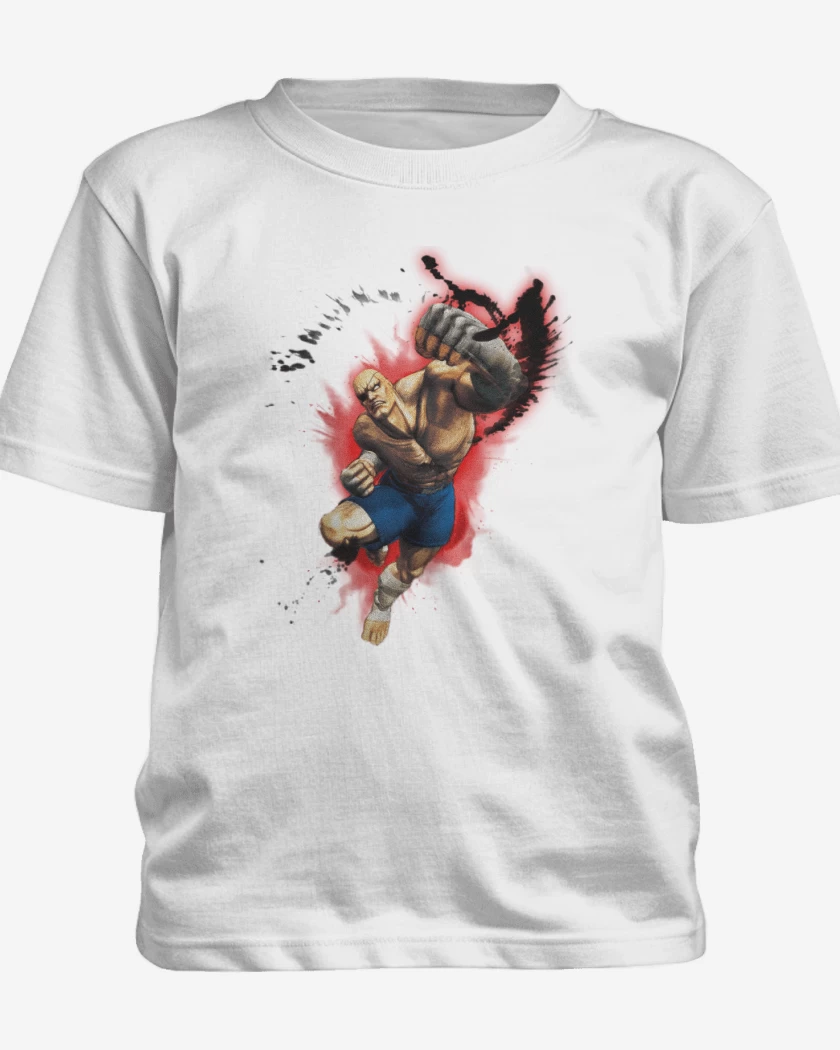 Polera de niño Blanco de Sagat 2