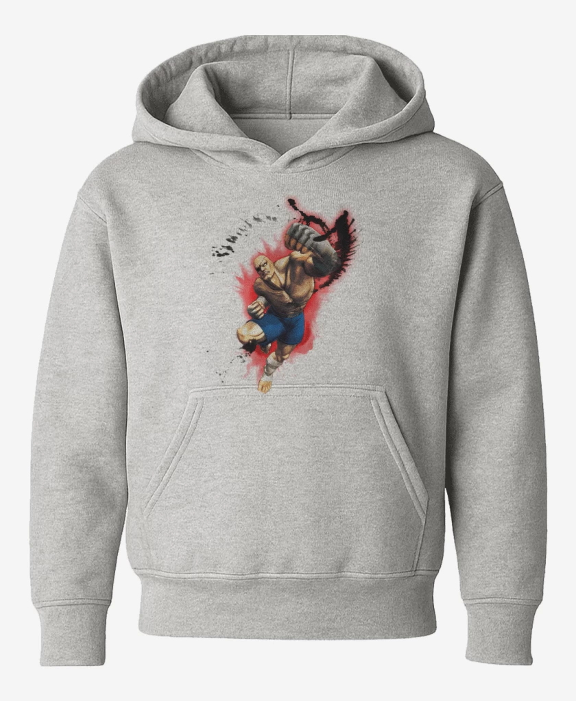Poleron de niño Gris Melange de Sagat 2