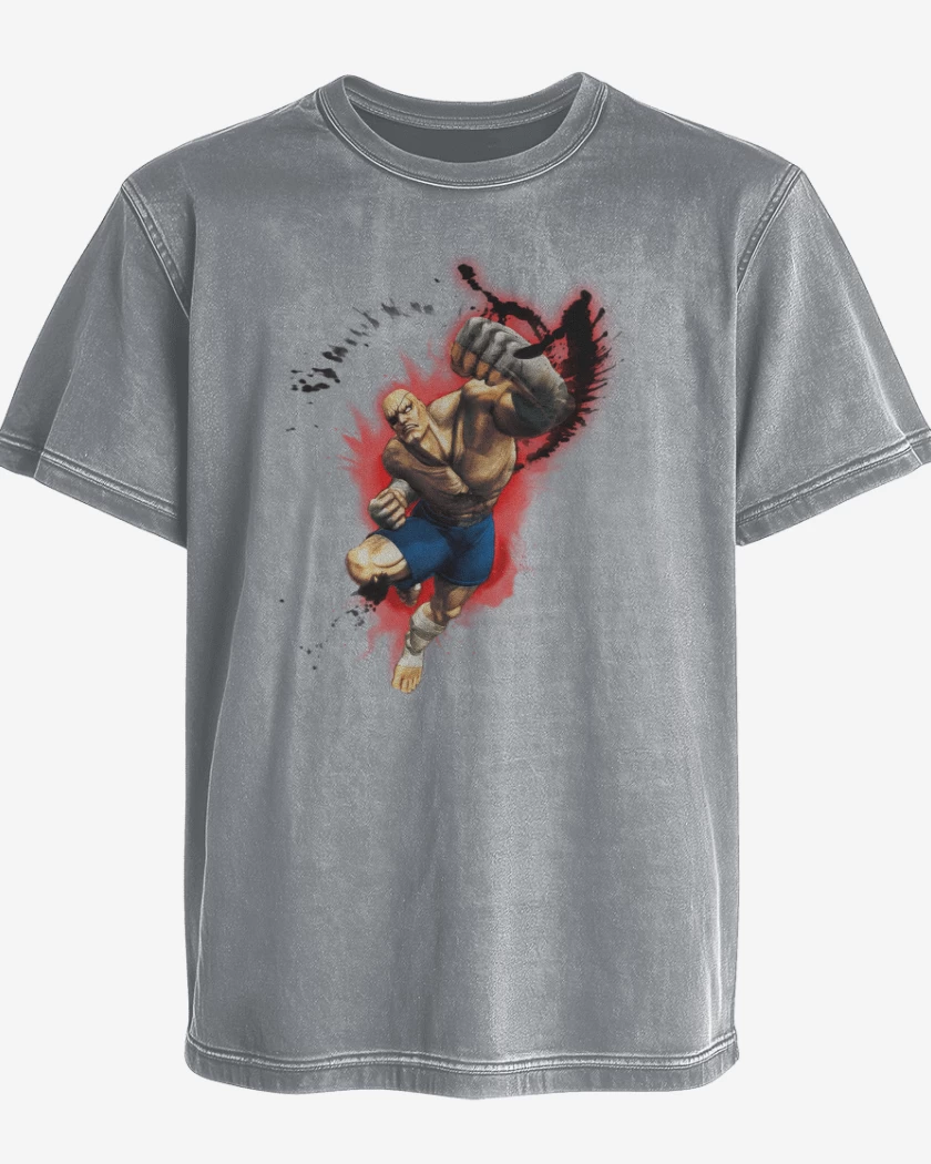 Polera desgastada Sagat 2