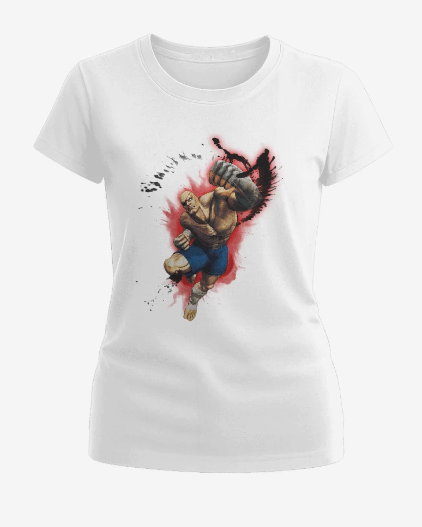 Polera de Mujer Blanco de Sagat 2