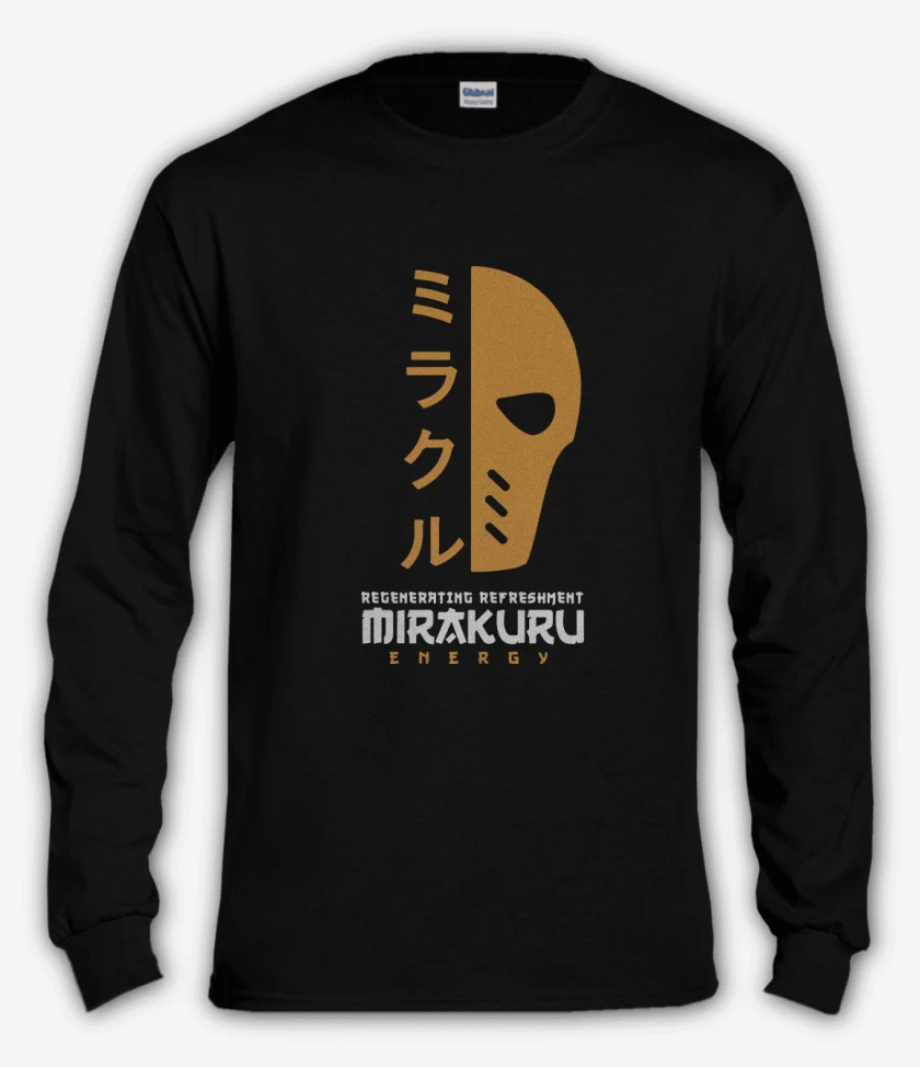Polera manga larga Negro de Arrow - Deathstroke